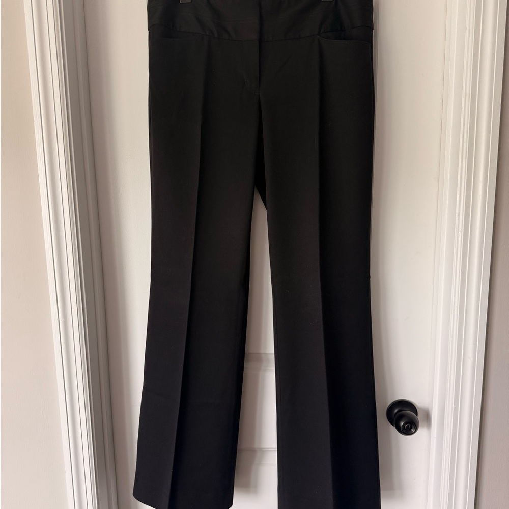 Express Editor Black Wide Leg Dress Pants Collection